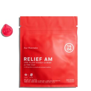 RELIEF AM for Pain [1 Gummy per pouch]