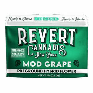 Mod Grape  Kief Infused Preground Flower  14g