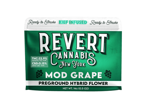 Mod Grape Kief Infused Preground Flower 14g