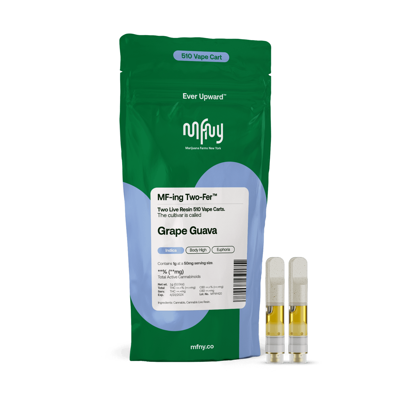 Grape Guava 2 Pack Cartridge 1g