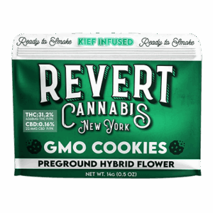GMO Cookies Kief Infused Preground Flower 14g