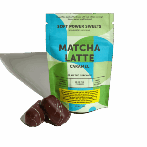 Matcha Latte Chocolate-Covered Caramel - 20mg/unit