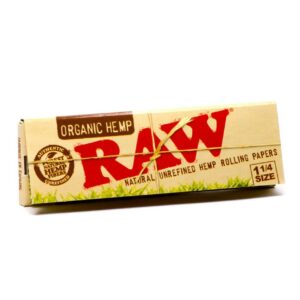 RAW - Organic rolling Papers  1 1/4  50ct