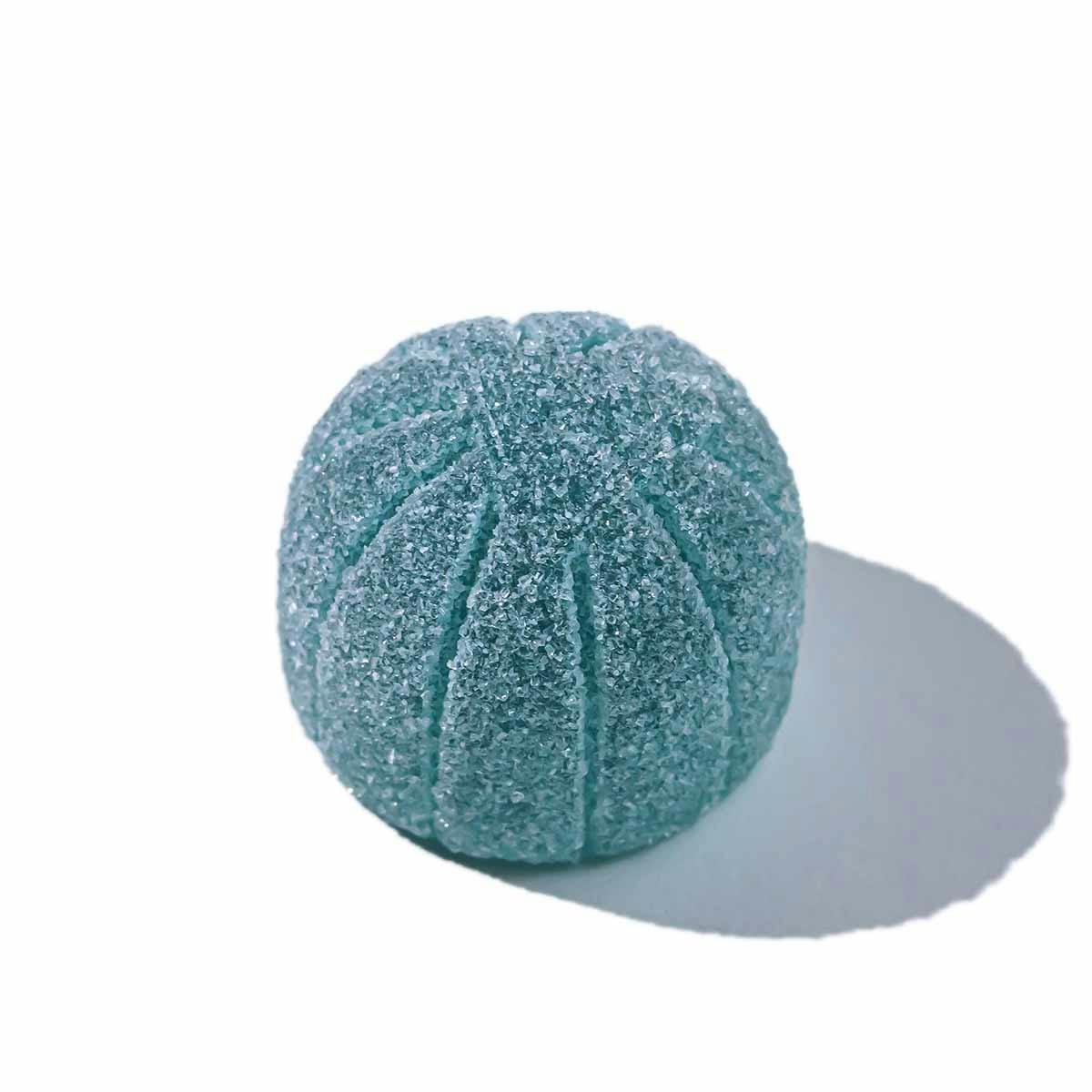 Blue Razzleberry Mega Pearl 1:1 Single Gummy THC: 100mg - Image 3