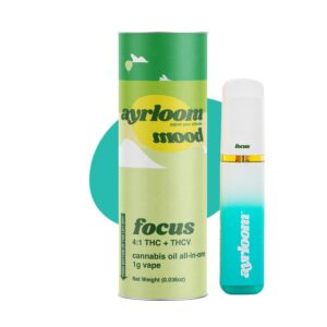 Focus  Mood THC: THCV  Disposable  1g