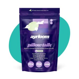 Pillow Talk 2:1 10 Pack Gummies THC: 100mg, CBN: 50mg