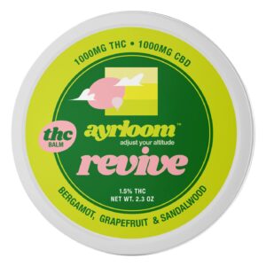Ayrloom  Revive 1:1 Topical  1000MG THC : 1000MG CBD