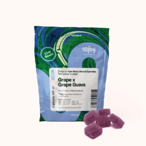 Grape x Grape Guava Live Resin  MFNY  Gummies  10 Pack  100mg
