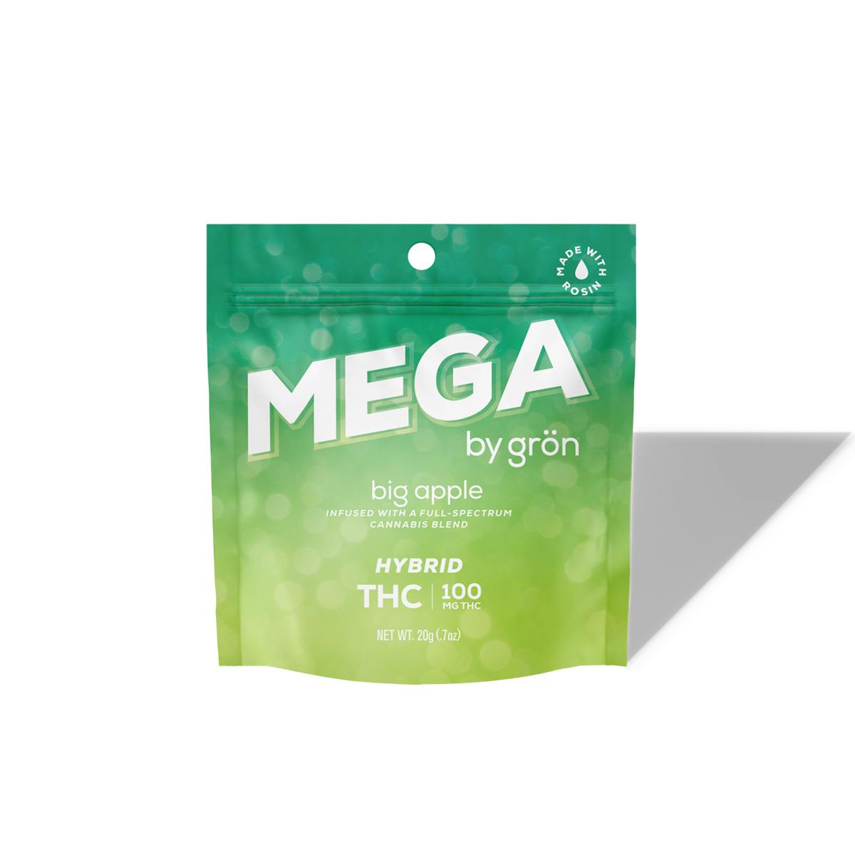 Big Apple Mega Pearl Single Gummy THC: 100mg
