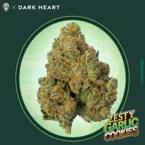 Zesty Garlic Cookies "Dark Heart Collection" Flower 3.5g