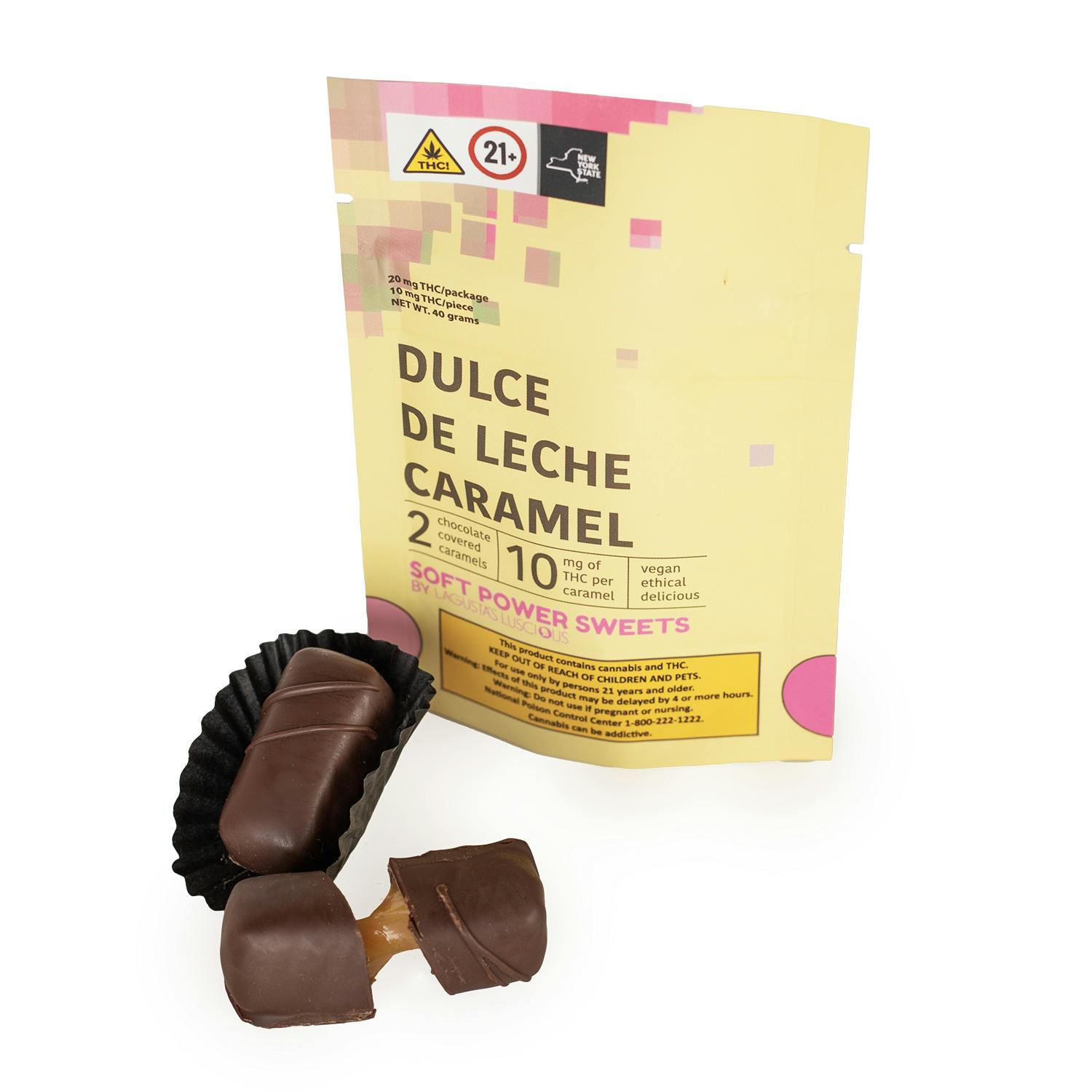 Dulce de Leche chocolate covered caramel 20mg/unit - Image 4