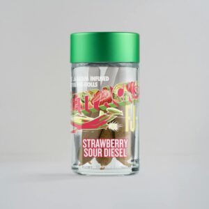 Strawberry Sour Diesel  Infused Pre-Rolls 5 Pack  2.5g