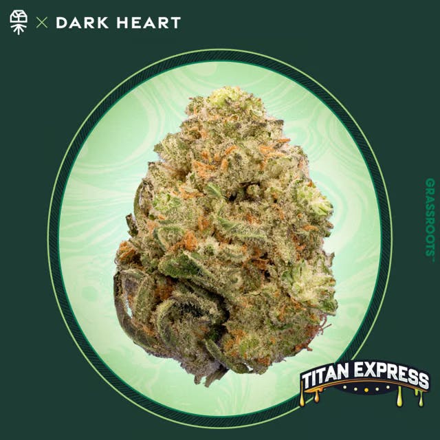 Titan Express "Dark Heart Collection" Flower 3.5g - Image 3