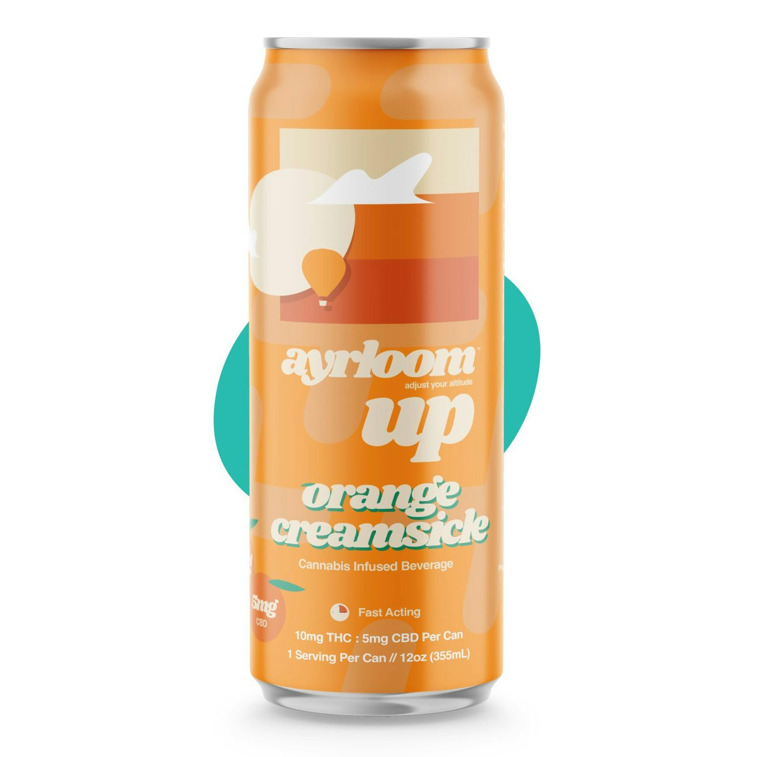 Ayrloom Orange Creamsicle 2:1 10MG THC : 5MG CBD Singles - Image 3