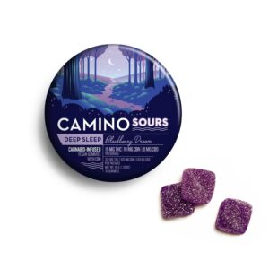 Sours  Deep Sleep  Blackberry Dream  1:1:1  Gummies  10 Pack  THC: 100mg, CBD: 100mg