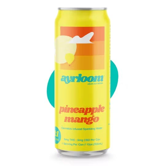 Pineapple Mango 2:1 Single 12oz THC: 10mg, CBD: 5mg