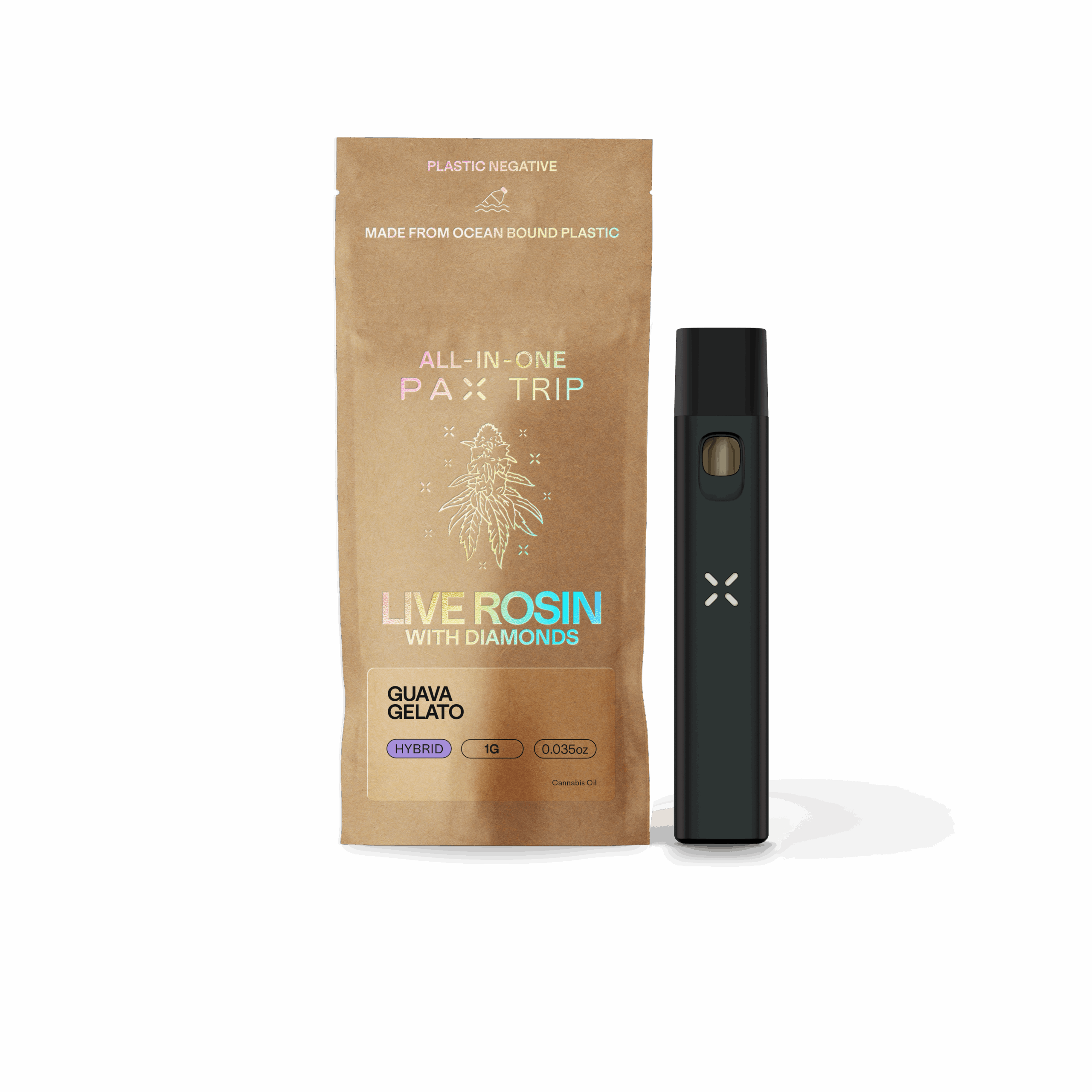Guava Gelato PAX Trip Live Rosin Disposable 1g - Image 3