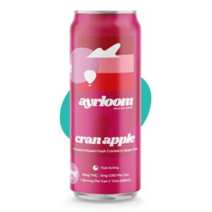 Ayrloom  Cranberry Apple  2:1  10MG THC : 5MG CBD Singles