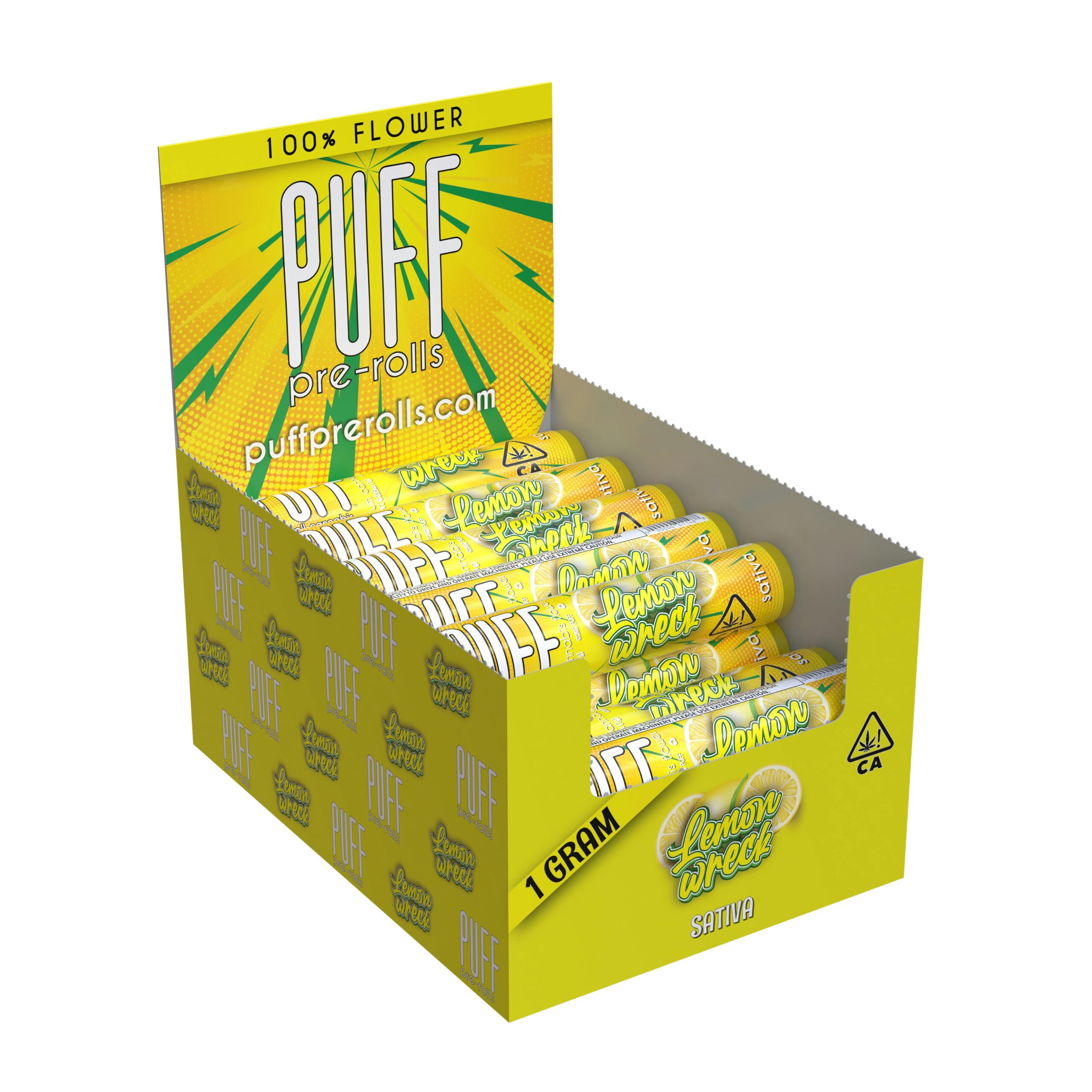 Lemon Wreck Pre-Roll 1g - Image 4