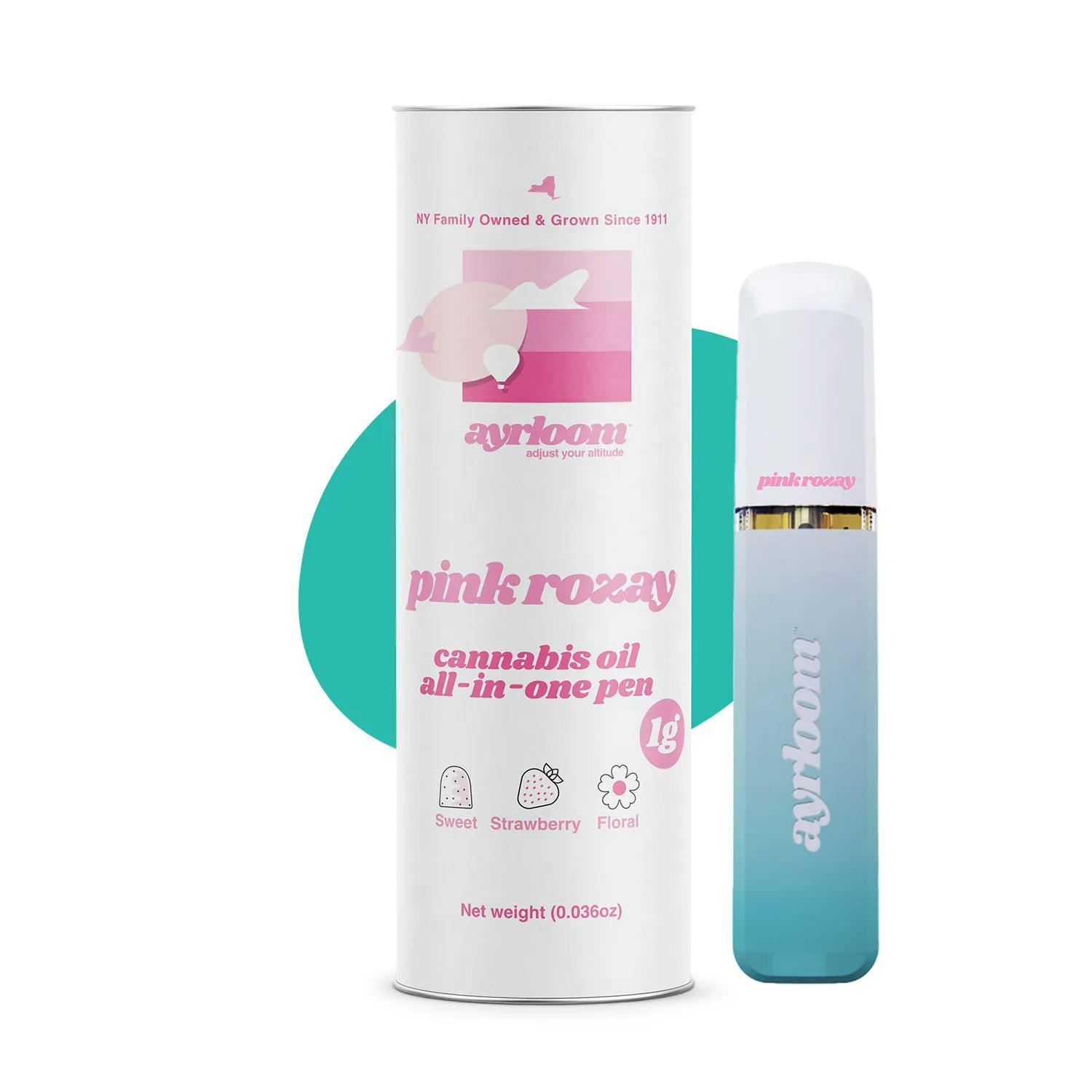 Pink Rozay Disposable 1g - Image 3