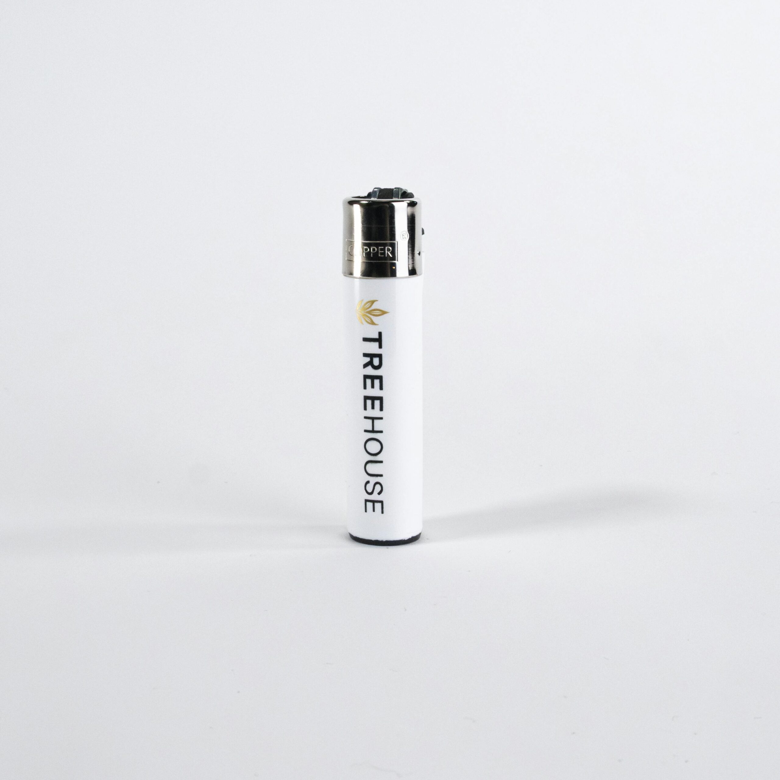Treehouse Clipper Lighter  Single  White