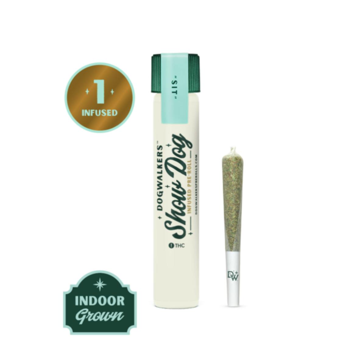 Animal Face Big Show Dog Pre-Roll 1g