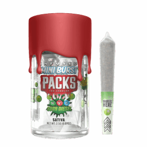 NYC Sour Diesel Mini Burst 5 pack Pre-Rolls 2.5g