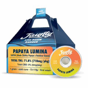 Papaya Lumina  Live Rosin Concentrate  1g
