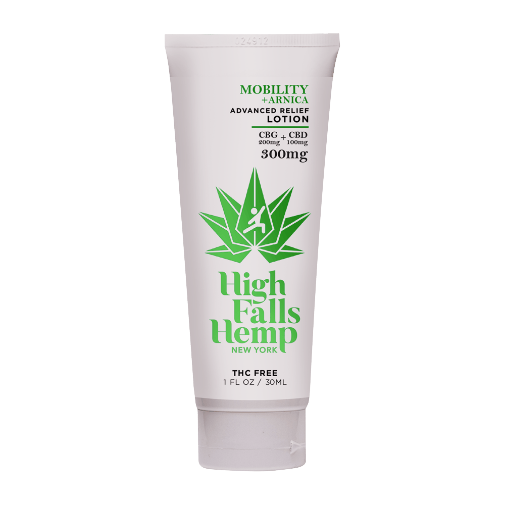 Mobility + Arnica 200mg CBG + 100mg CBD Lotion 300mg