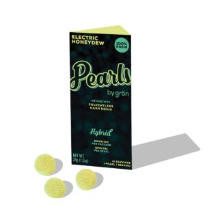 Electric Honey Dew Live Rosin Gummies  10 pack  100mg
