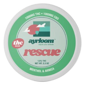 Ayrloom  Rescue 1:1 Topical  1000MG THC : 1000MG CBD