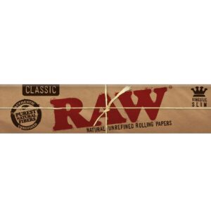 RAW - Classic rolling Papers  King Size Slim  32ct