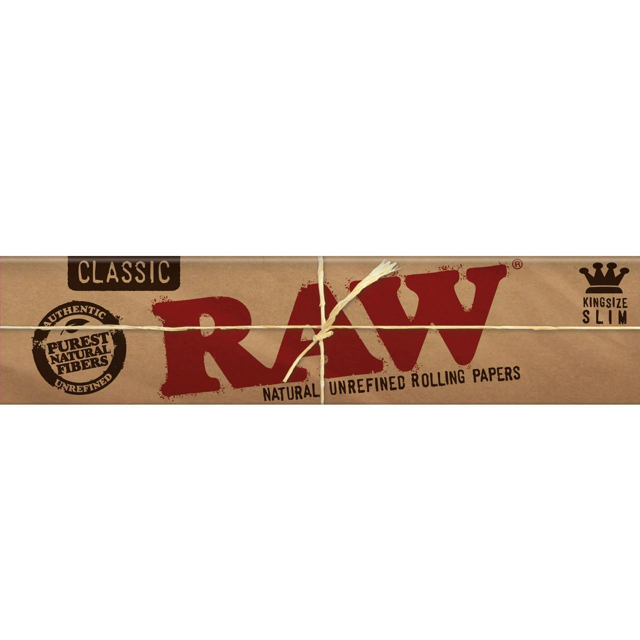 RAW - Classic rolling Papers King Size Slim 32ct