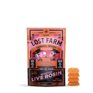 Tropical Lemonade x Do-Si-Dos Live Rosin  Gummies  THC: 100mg