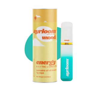 Energy  Mood THC:THCV:CBG  Disposable  1g