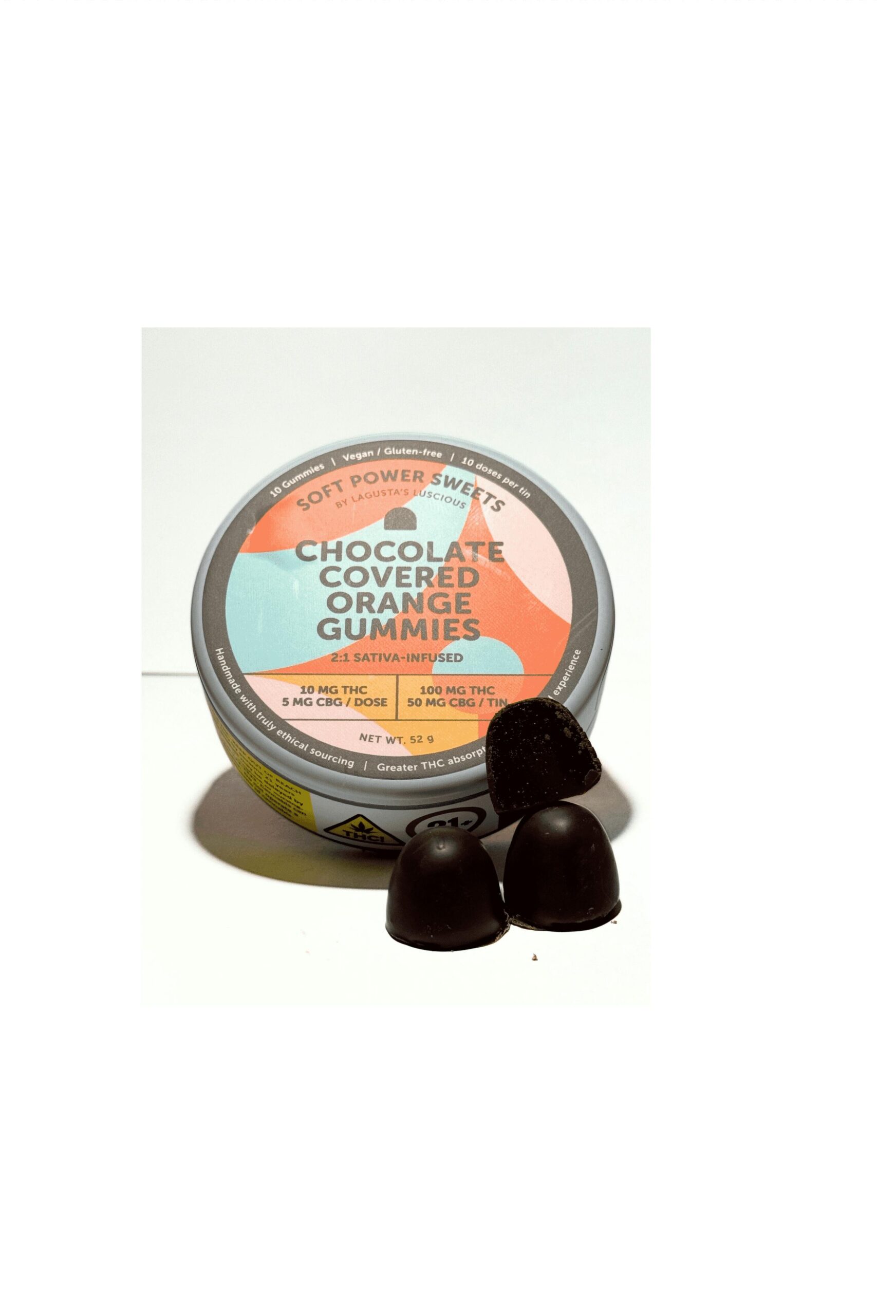 Chocolate Covered Orange Gummies 2:1 THC/CBD