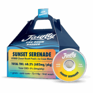 Sunset Serenade  Live Rosin Concentrate  1g